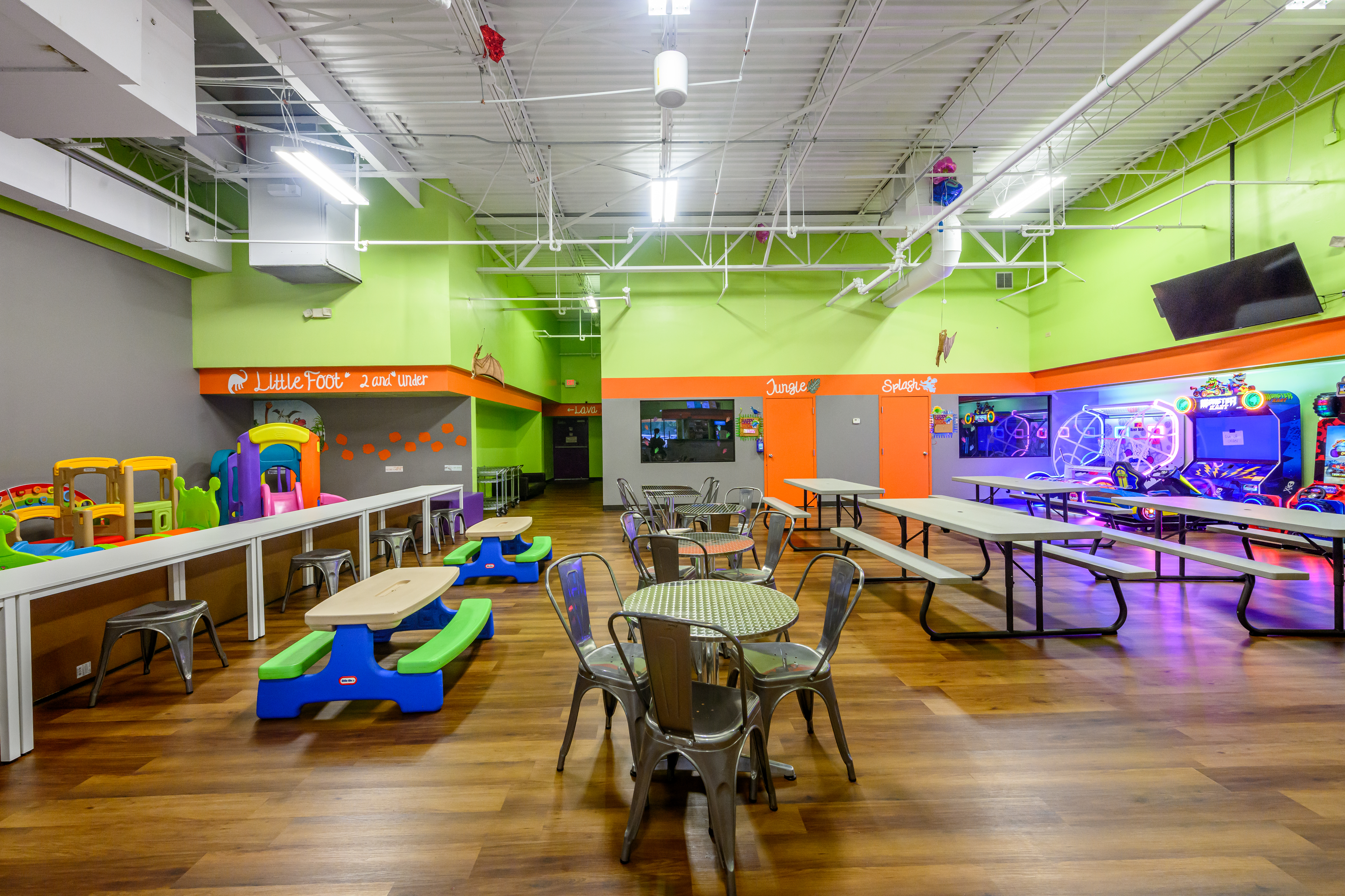 cafe seating area