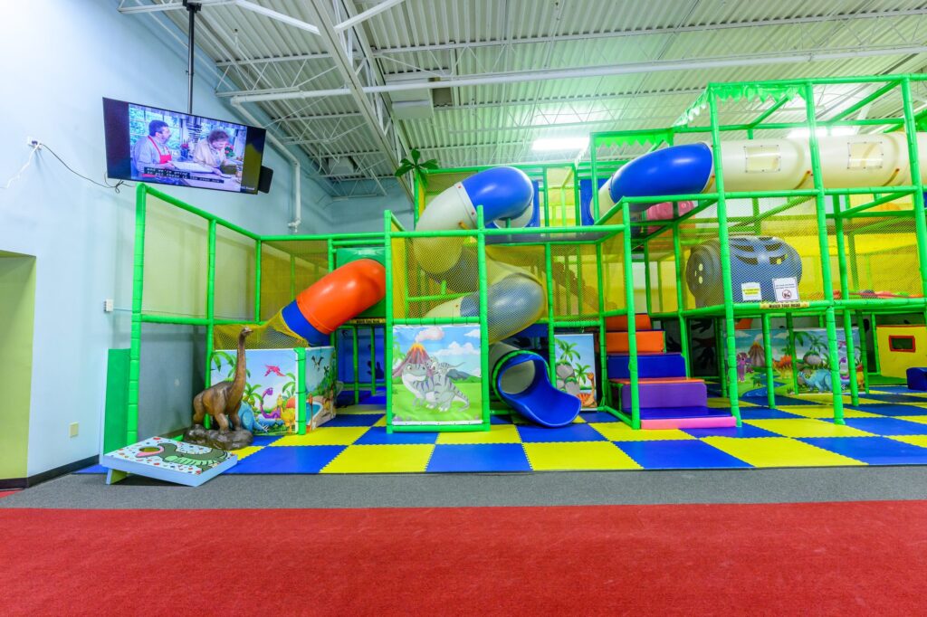 play structure left side