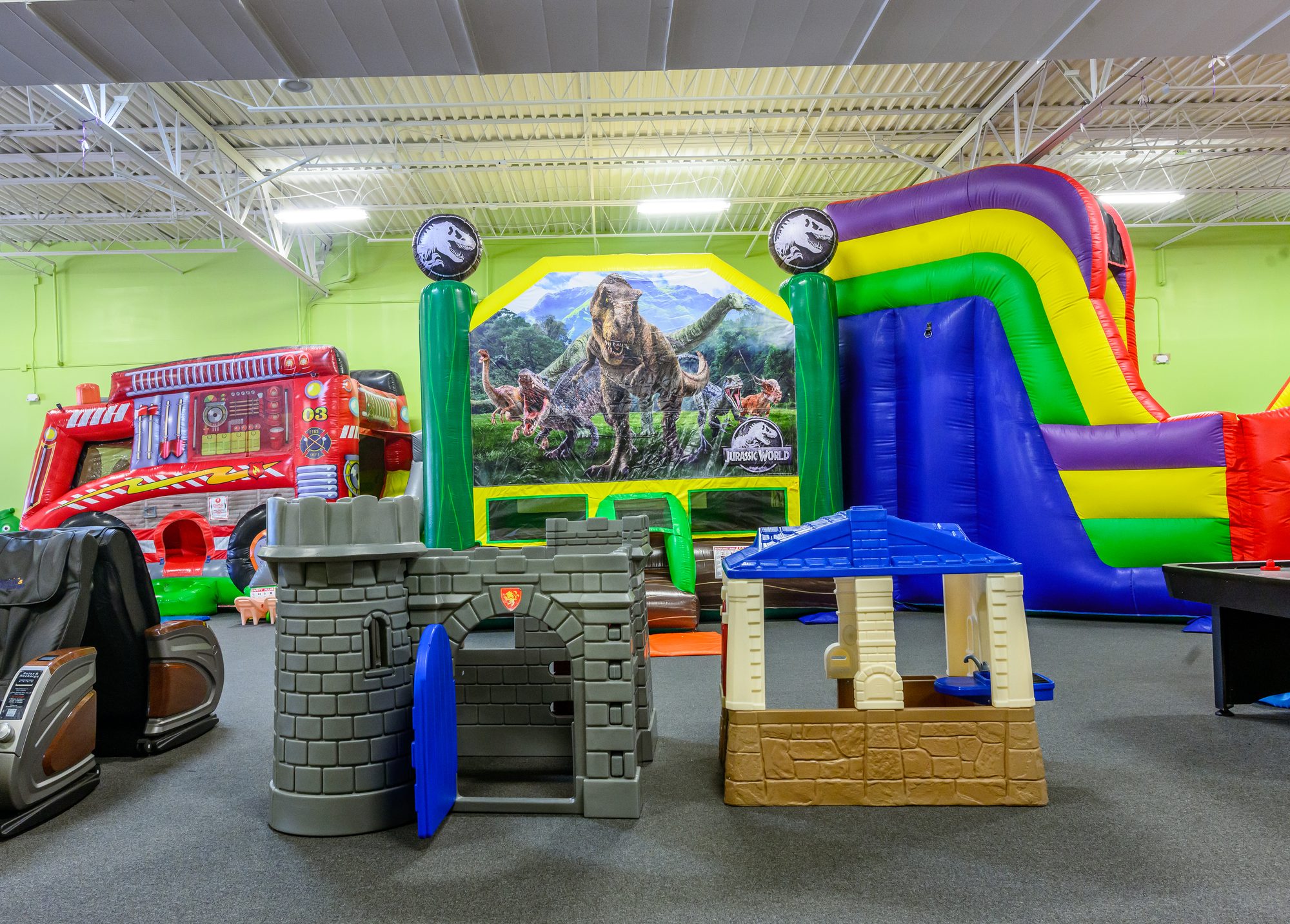 dino bounce house